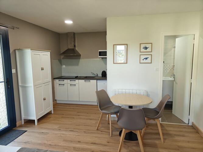 Ces chambres sont équipées d'une kitchtenette et d'une literie confortable